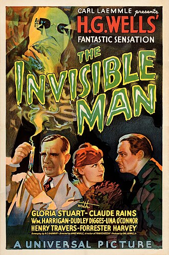 Cartel de The Invisible Man (1933)